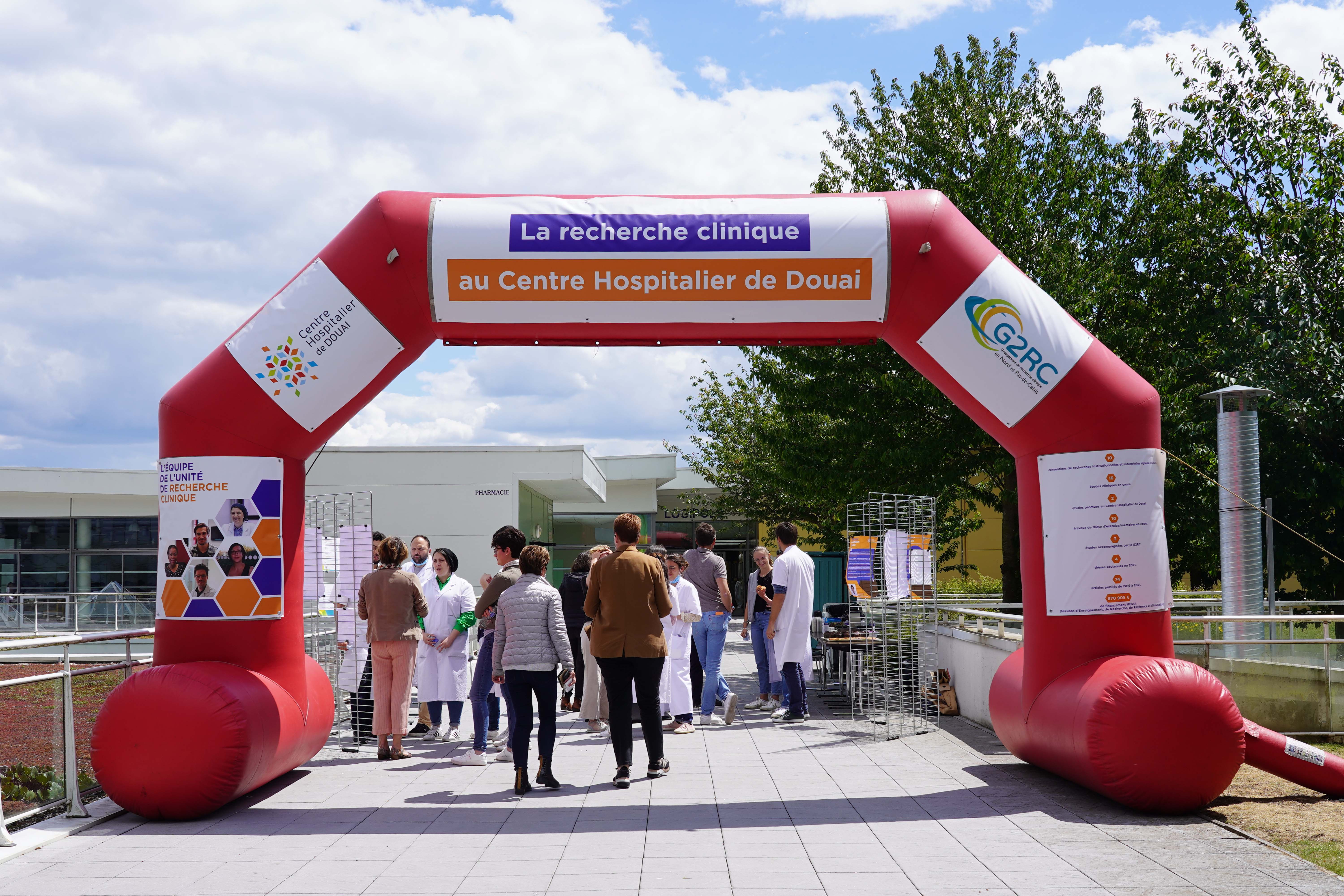 Evenement recherche clinique au CH de Douai